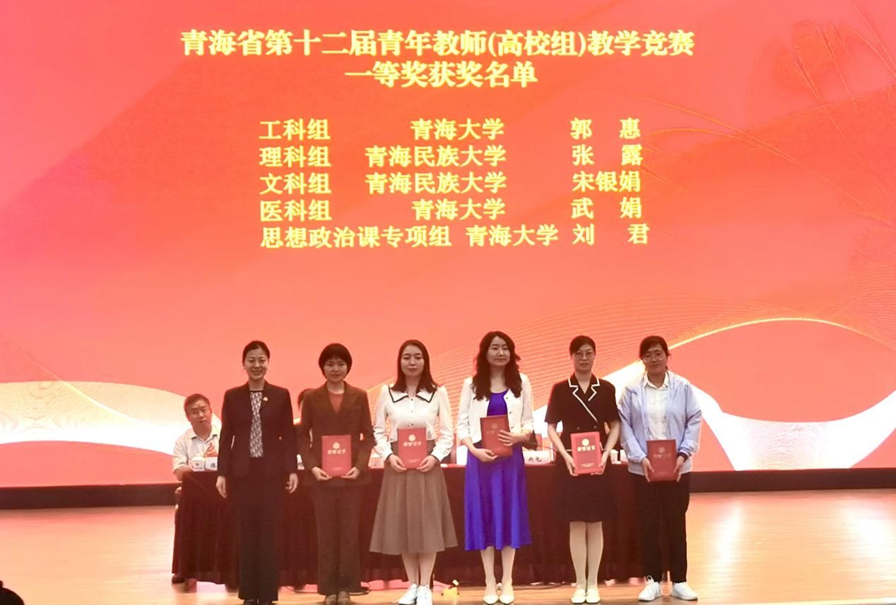 喜报——beat365 手机版官方网站教师在青海省第十二届青年教师(高校组)教学竞赛中取得佳绩